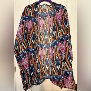 Women’s Aztec Print Cover Up